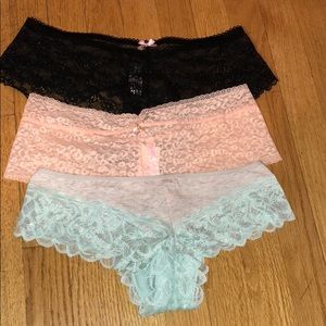 2 Pink VS. & 1 VS underwear